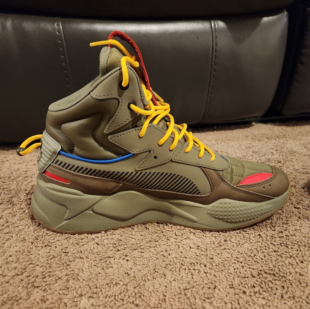Puma RX X mid militia lace up